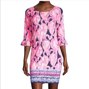 Lilly Pulitzer Flamingo Print Dress